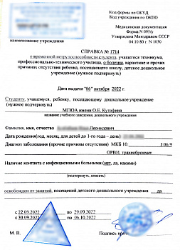 Справка в университет закрыть пропуски